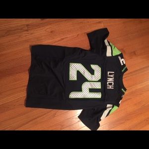 stitched Seahawks Lynch jersey